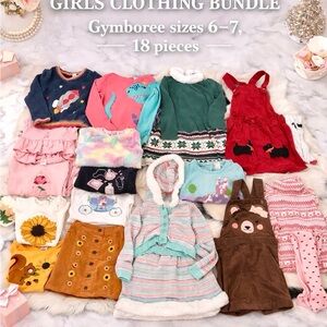 Girls sizes 6-7 Fall/Winter clothing Bundle, great condition Gymboree